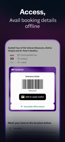 Headout: Book Tours & Tickets iPhone screenshot
