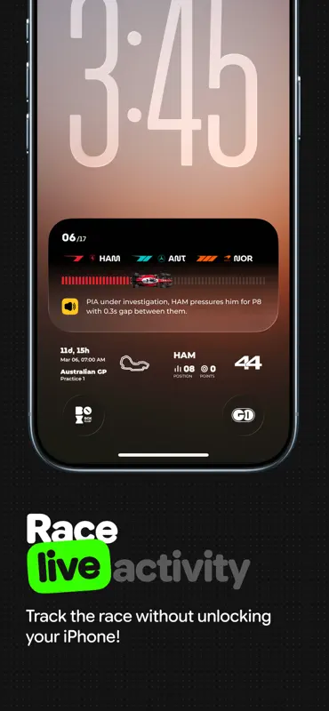 Box Box Club: Formula Widgets screenshot 5 of 10