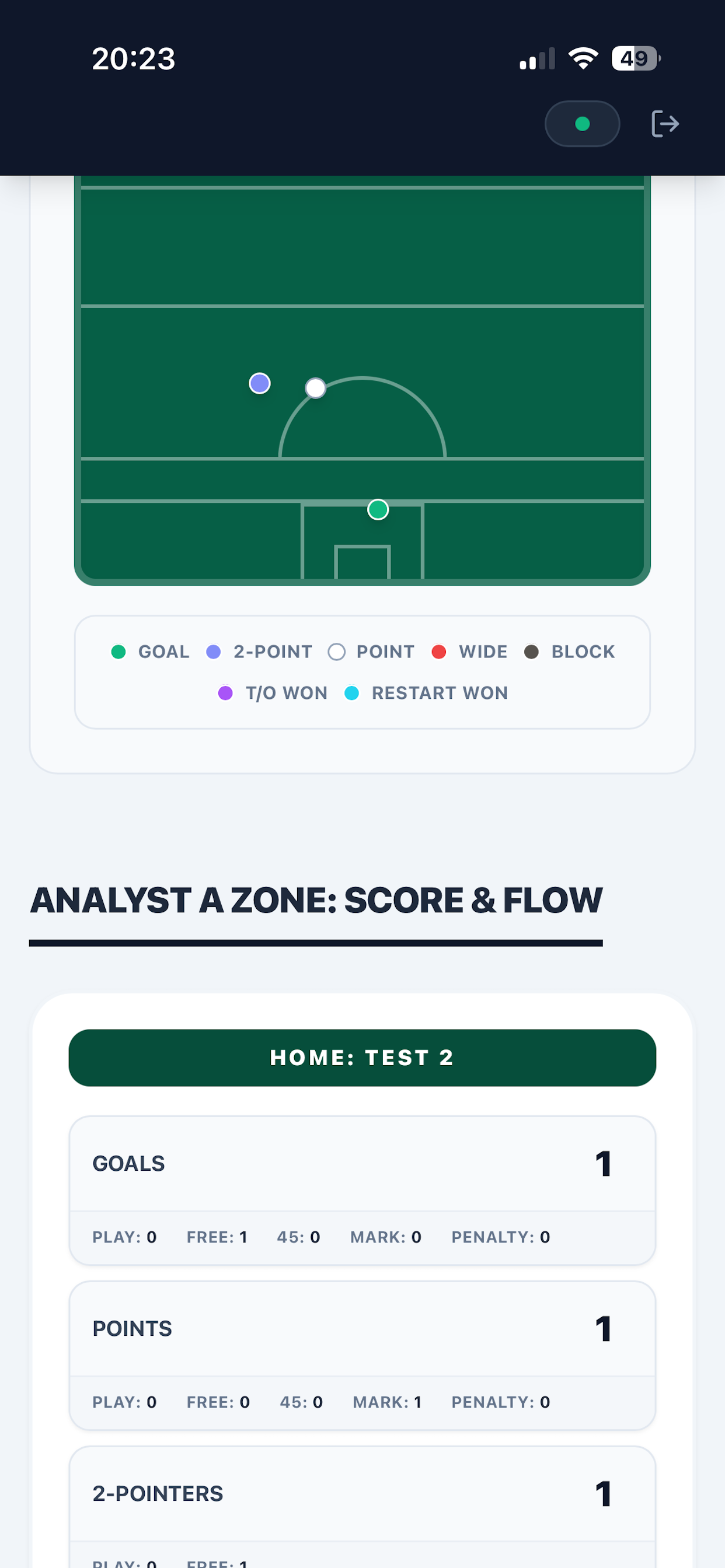 Gaelic Match Room screenshot 4