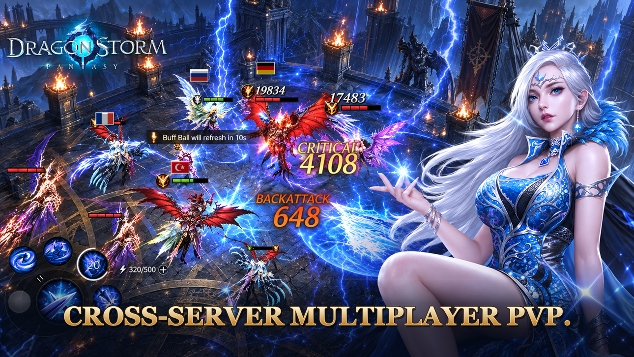 Dragon Storm Fantasy Hack screenshot 3 - iOS game interface