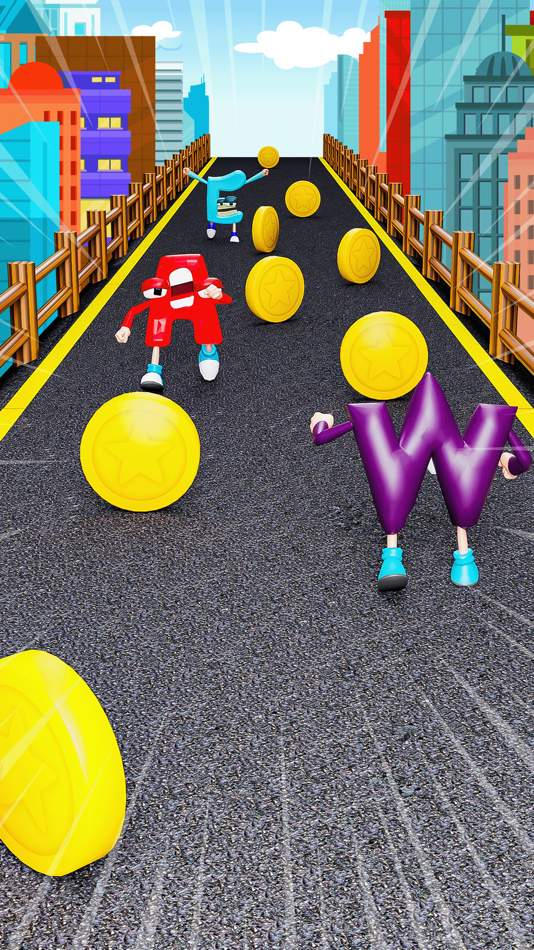 #1. Alphabet Runner 3D ABC Race (iOS) 来自: KUNHAR GAMES LTD