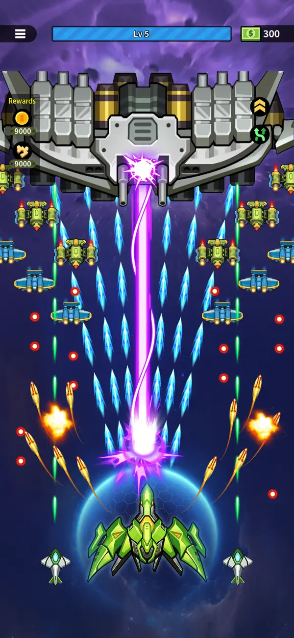 Galaxy Wing Zero Hack screenshot 9 - game app interface