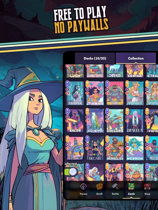 Mystic Realms: TCG Batalha screenshot 9