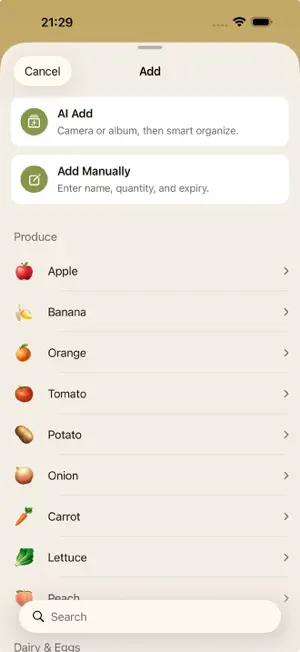 PantryCue: Food Inventory screenshot 2