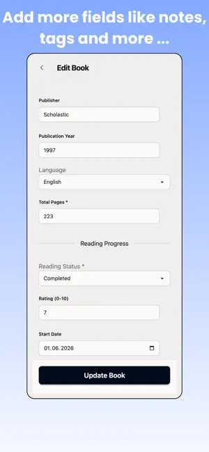 Your Digital Bookshelf screenshot 3