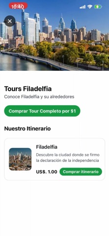 NYPTours App screenshot