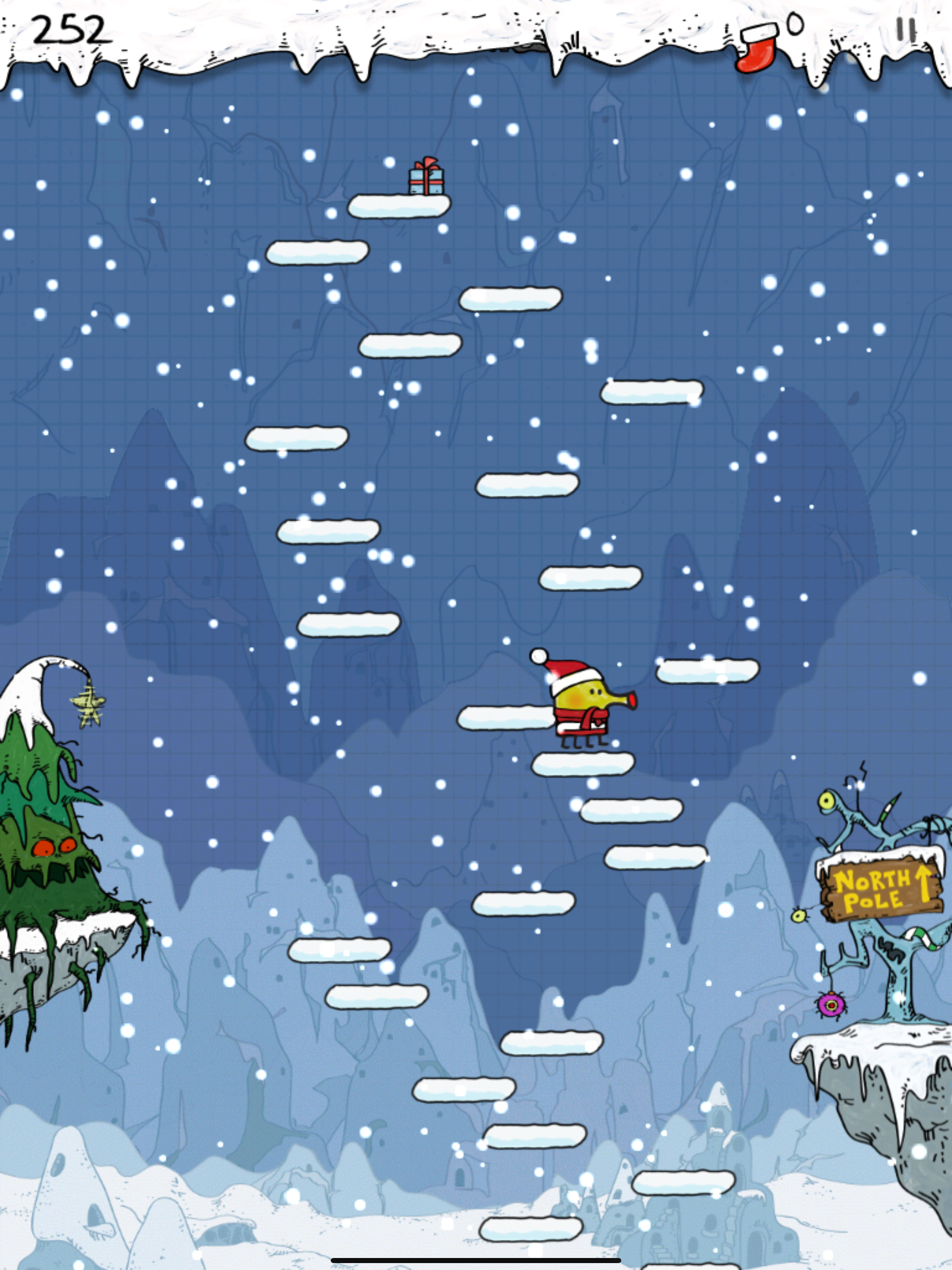 Doodle Jump Christmas Special screenshot 5