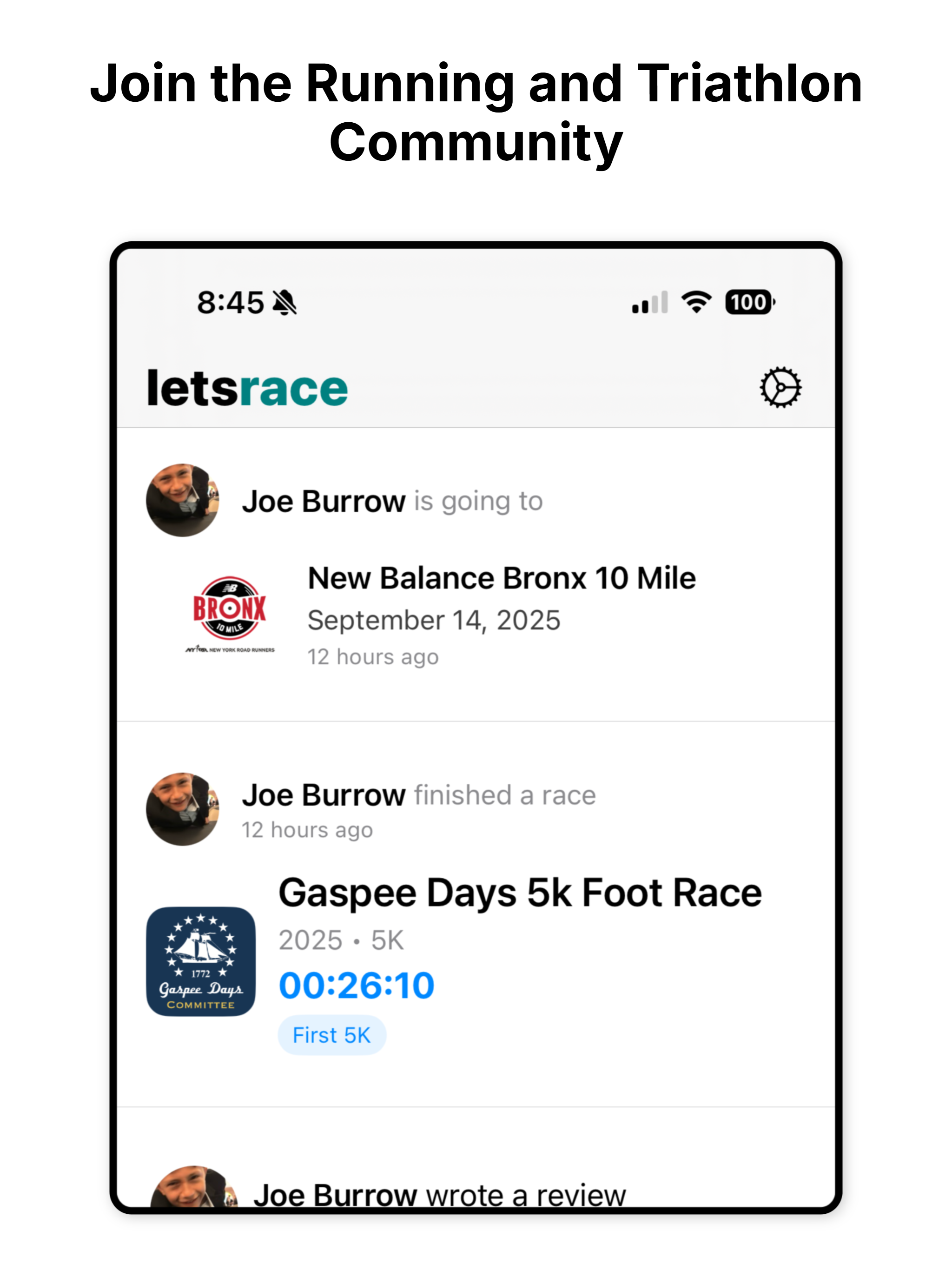 Let's Race: 5Ks & Marathons