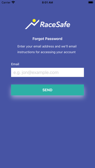 RaceSafe Screenshot