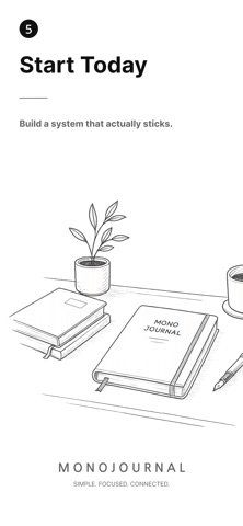 MonoJournal: Bullet Journal screenshot