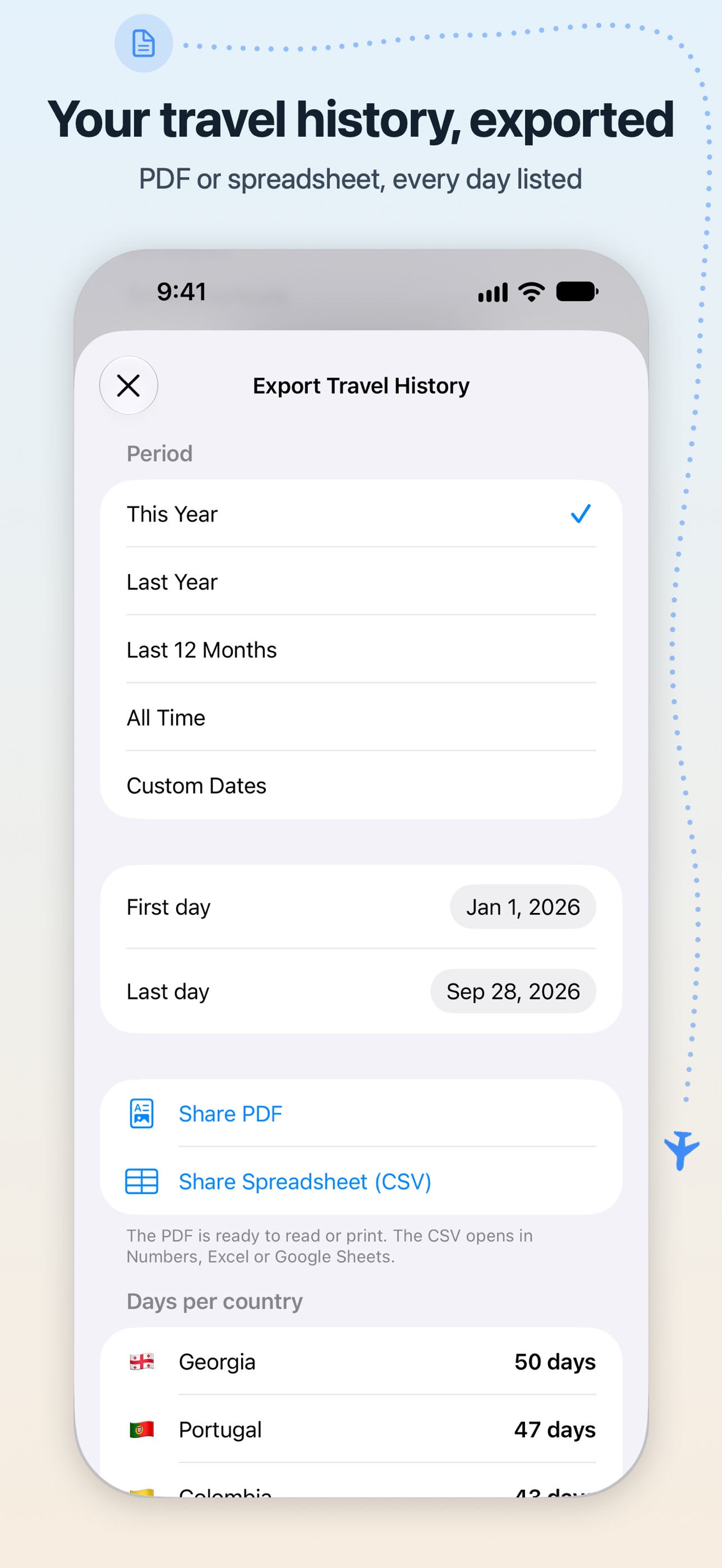 Screenshot 7 of Visa365: Visa & Stay Tracker