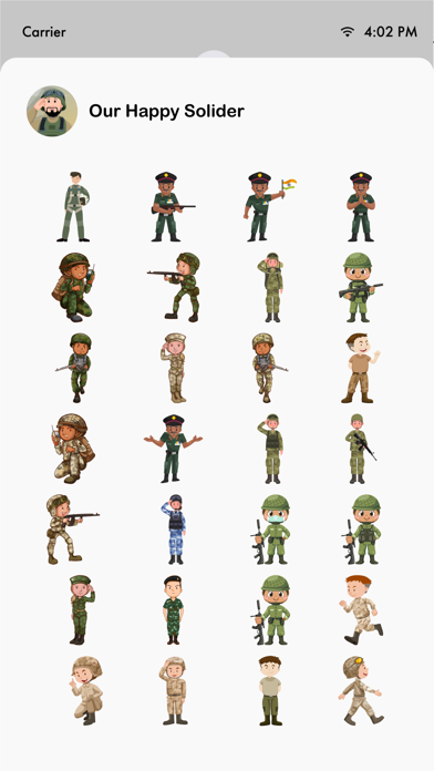 Screenshot #2 pour Our Happy Soldiers