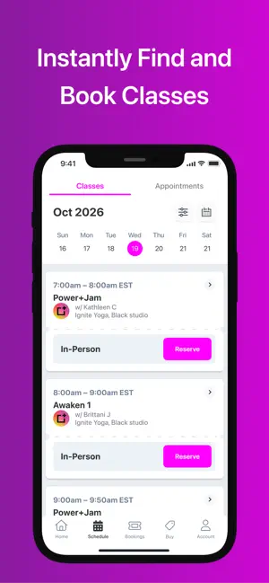 Ignite Yoga App screenshot 3