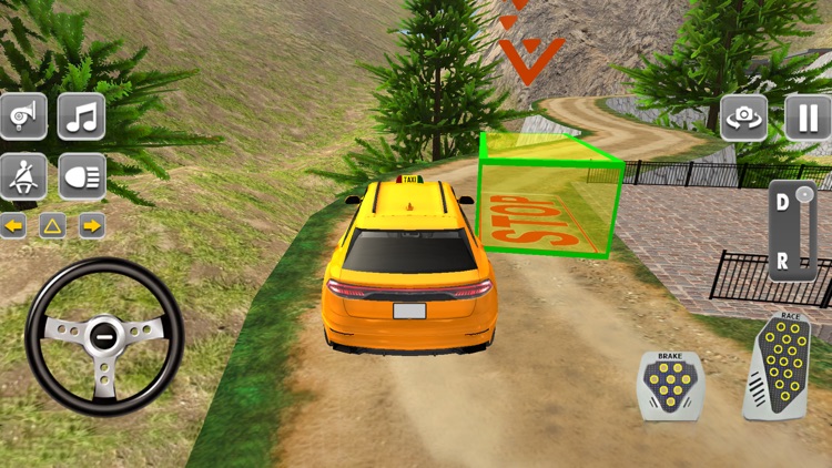 Offroad Taxi Driving Games 3D