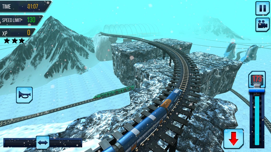 #5. Subway Bullet Train Driving 3D (iOS) 由: Gamezeniq Technologies