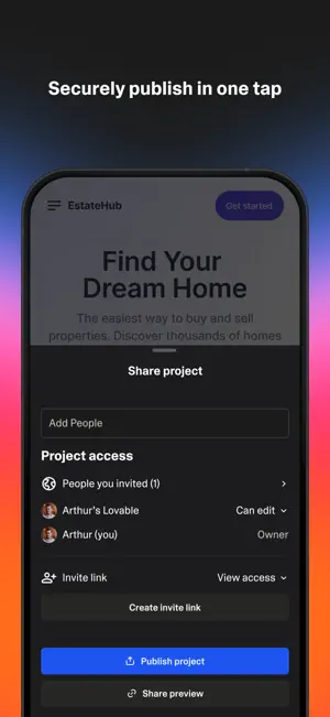 Lovable: Build Apps With AI screenshot 4