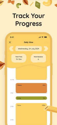 FocusPasta | Focus Timer screenshot