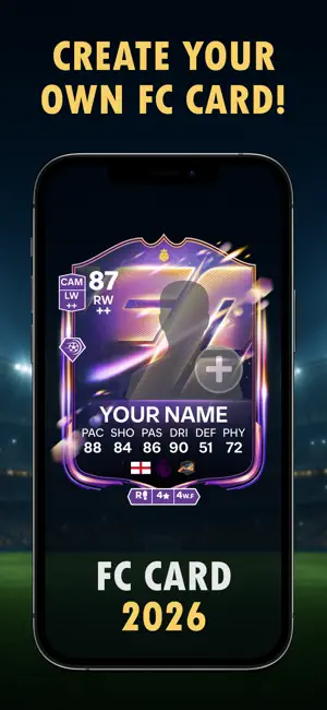 FC Card Creator iPhone screenshot 1