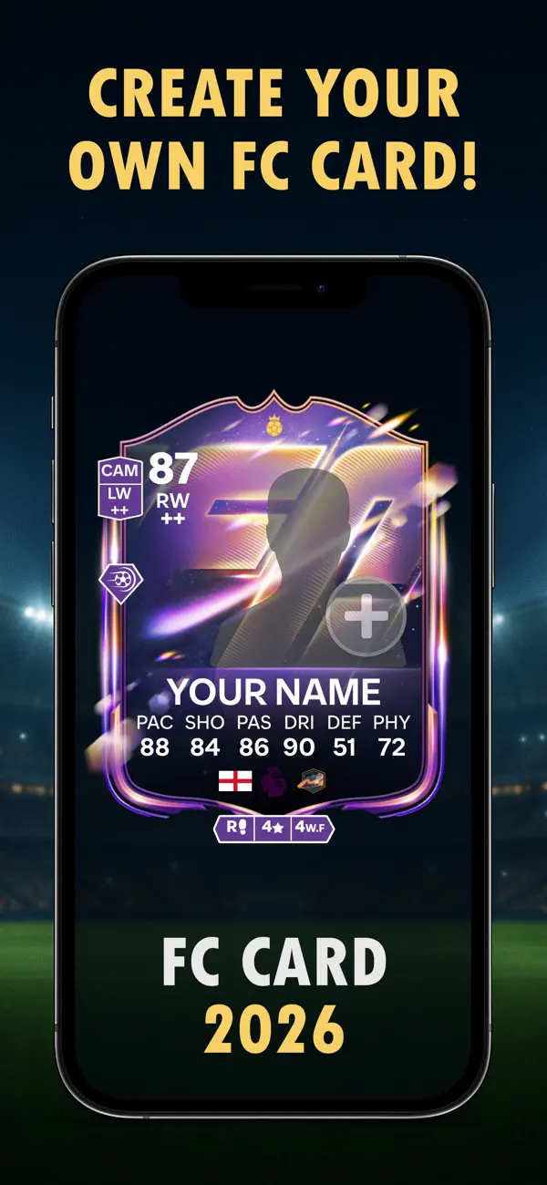 Screenshot #1 pour FC Card Creator