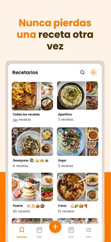 ReciMe: Recetas y Planificador screenshot 1 of 9