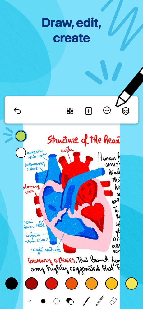 Tayasui Memopad - Notas, color screenshot 2