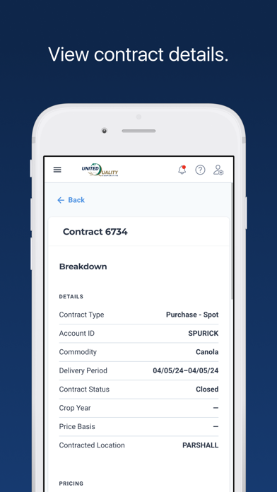 United Quality Cooperative Screenshot