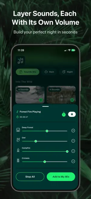 Sleep Sounds - White Noise Mix screenshot 1
