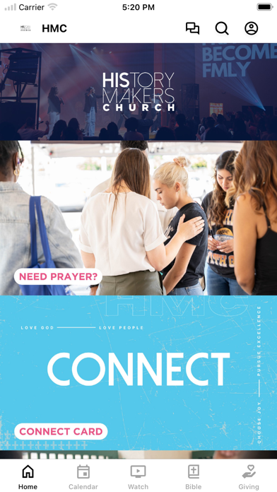 History Makers Church Screenshot