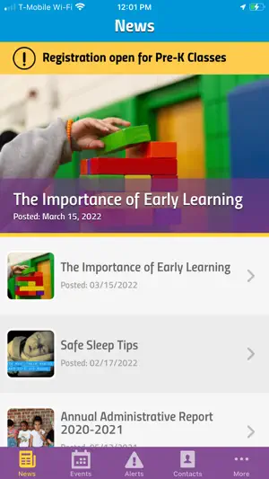 NPHS Connect screenshot 3