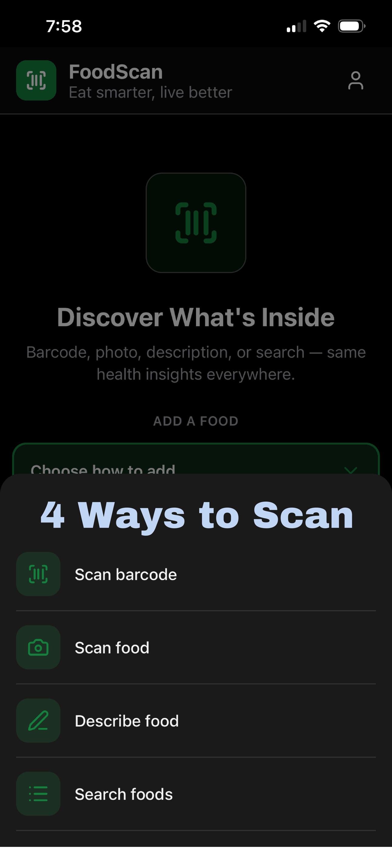 FoodScan - AI Food Scanner screenshot 2