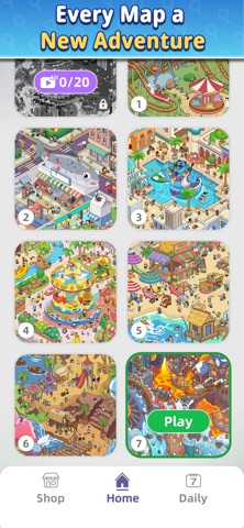 Hidden Objects:Explore & Find iPhone screenshot