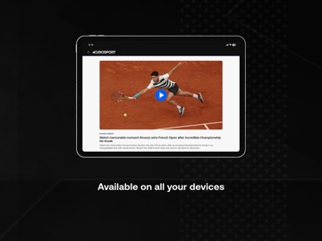 Eurosport: Live, News & Scores iPad screenshot 6
