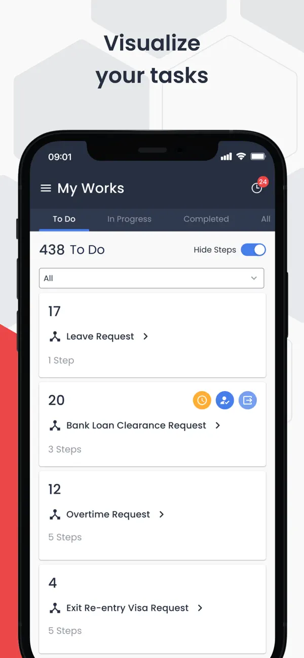 Screenshot #2 pour Anywork Mobile and Workflow