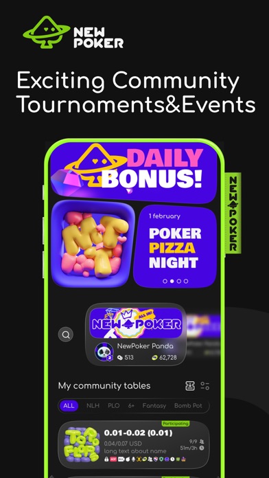 NewPoker-Texas Holdem, Omaha Screenshot