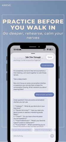 Arrive: Social Prep Screenshot 5 of 6