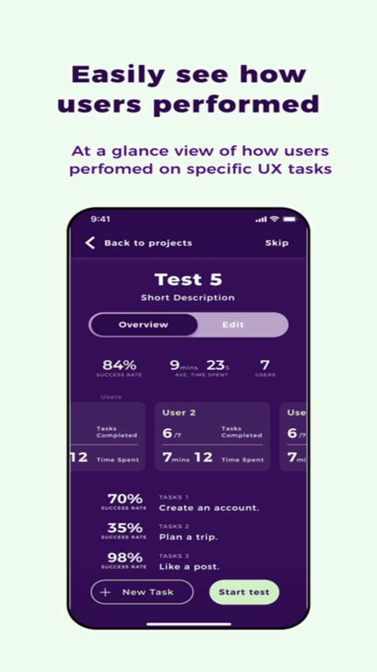 #4. UX - User experience testing (iOS) 게시자: A & A Design Inc.