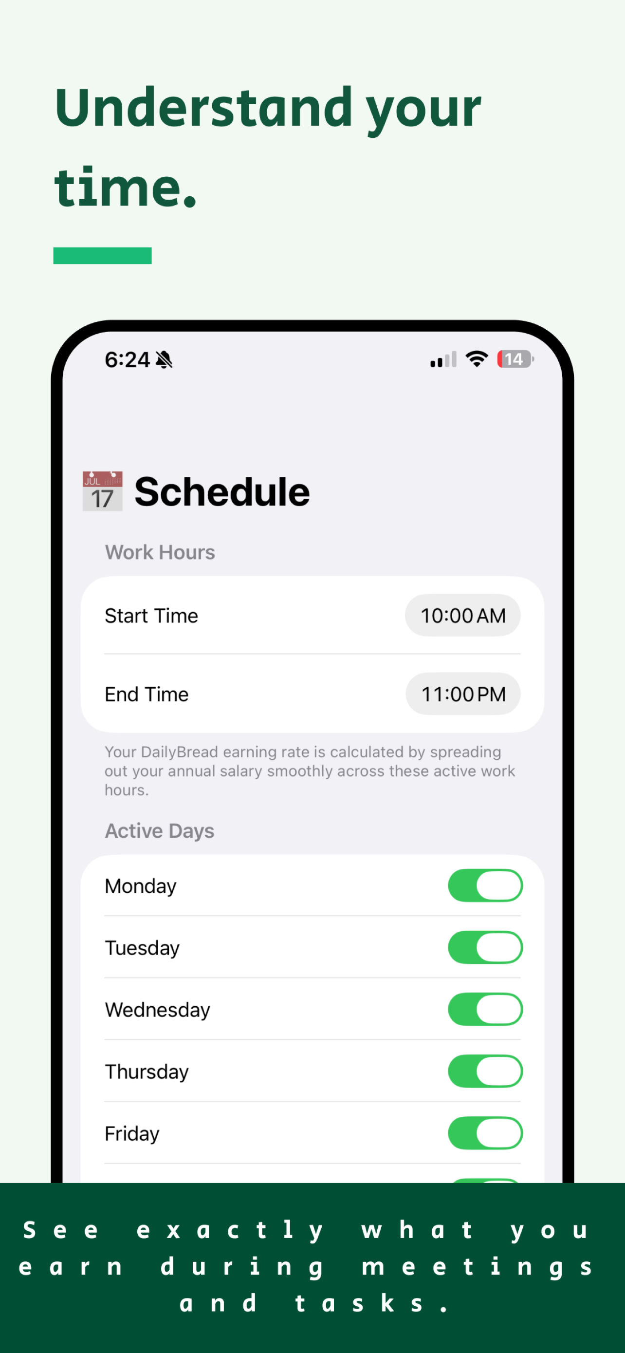 DailyBread - Income Tracker screenshot 4