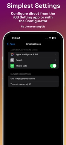 Simplest Kiosk Screenshot 2 of 3