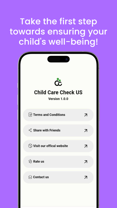 Child Care Check Centers USA Screenshot
