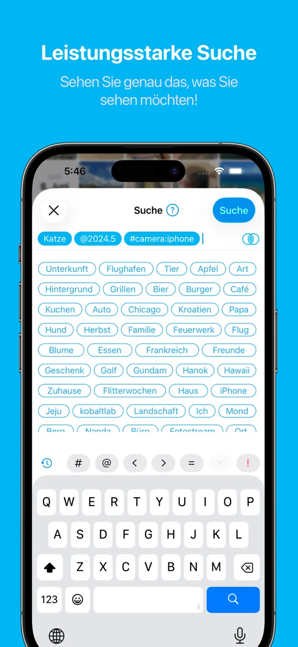 HashPhotos iPhone App Screenshot 6 – Foto & Video