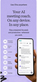 OLVA:Live AI Meeting Assistant screenshot