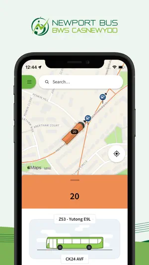 Newport Bus screenshot 1