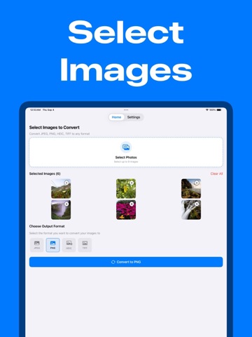 JPG Converter Pro iPad screenshot