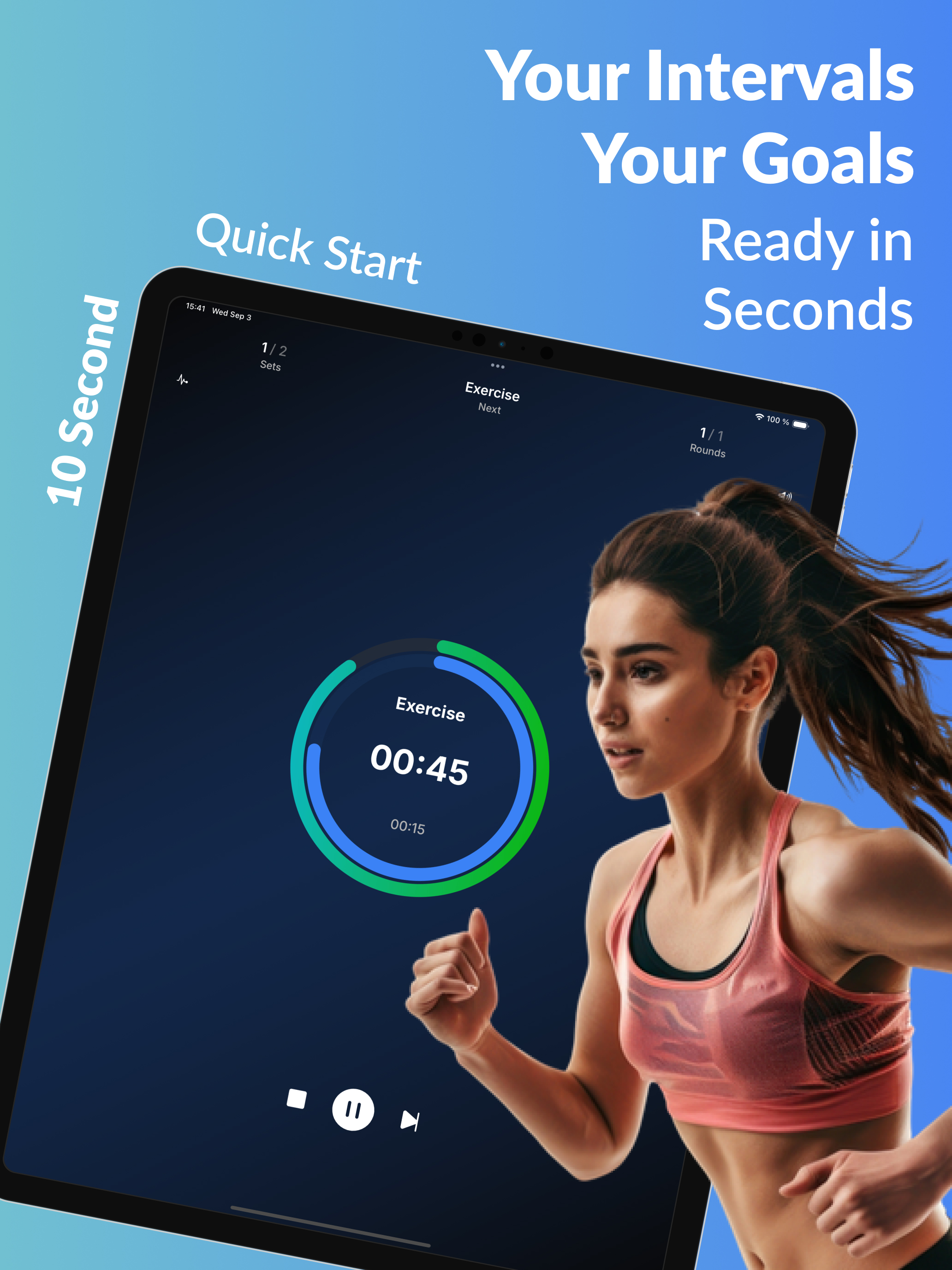 EZ HIIT Workout Interval Timer