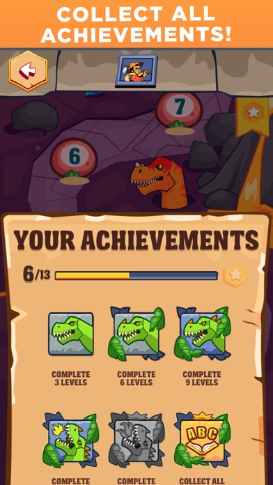 Typing Practice - Dino Hunting Screenshot