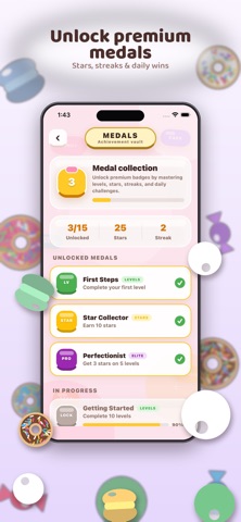 Donut Sort Game Screenshot 6 of 8