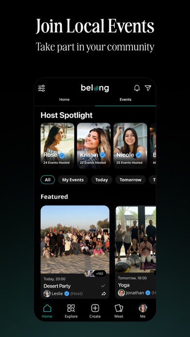 Screenshot #3 pour Belong - Meet New People