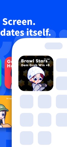 Piik: Friends on Home Screen iPhone screenshot