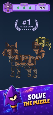 Art Puzzle - Arrow Flow Screenshot 1 of 10