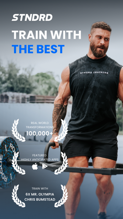 STNDRD: Bodybuilding Workouts screenshot 1